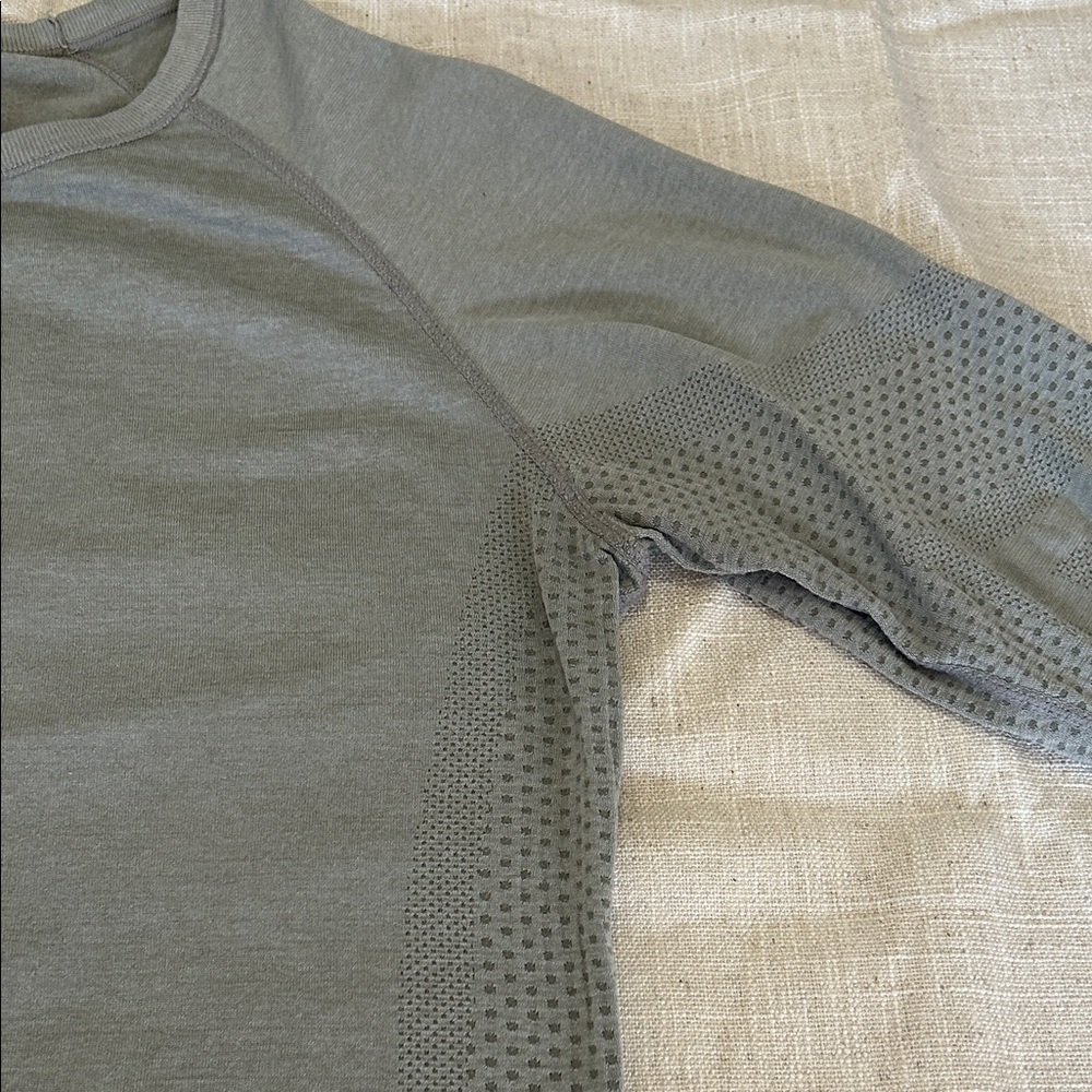 Figs Salta Seamless Underscrub Women’s M Sage Green Long Sleeve Nurse Work - Picture 5 of 10